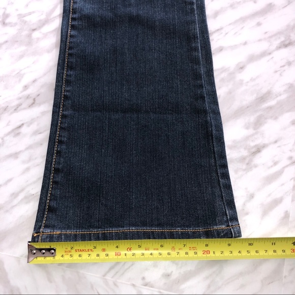 Michael Kors Dark Wash Bootcut Jeans Size 8 Petite - Picture 6 of 7